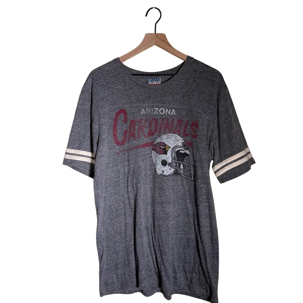 NFL JUNK FOOD Arizona Cardinals lightweight fade out athletic sporty tshirt XXLv